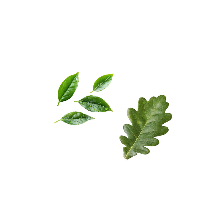 Active ingredient: UNISOOTH™ EG-28 (green tea and oak leaf extracts)
